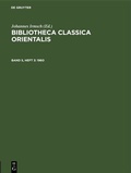 Cover: Bibliotheca Classica Orientalis. Band 5, Heft 3 - De Gruyter