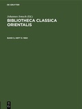Cover: Bibliotheca Classica Orientalis. Band 5, Heft 5 - De Gruyter