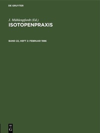 Abbildung von: Februar 1986 - De Gruyter
