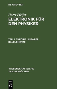 Abbildung von: Theorie linearer Bauelemente - De Gruyter