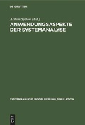 Cover: Anwendungsaspekte der Systemanalyse - De Gruyter