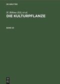 Cover: Die Kulturpflanze. Band 23 - De Gruyter