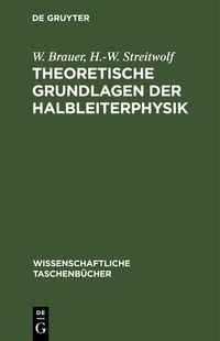 Abbildung von: Theoretische Grundlagen der Halbleiterphysik - De Gruyter
