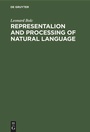 Cover: Representalion and Processing of Natural Language - De Gruyter