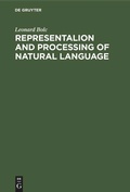 Cover: Representalion and Processing of Natural Language - De Gruyter