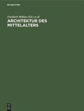 Cover: Architektur des Mittelalters - De Gruyter
