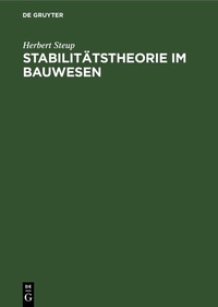 Abbildung von: Stabilitätstheorie im Bauwesen - De Gruyter