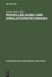 Enlarge image Cover: Modellbildung und Simulationstechniken - De Gruyter