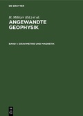 Cover: Gravimetrie und Magnetik - De Gruyter