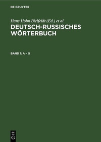 Abbildung von: A - G - De Gruyter