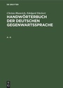 Cover: A - K - De Gruyter