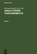 Cover: Analytiker-Taschenbuch. Band 2 - De Gruyter