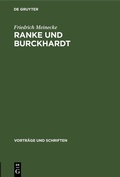 Cover: Ranke und Burckhardt - De Gruyter