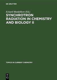 Abbildung von: Synchrotron Radiation in Chemistry and Biology II - De Gruyter