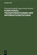 Cover: Funktionaltransformationen der Informationstechnik - De Gruyter