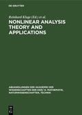 Cover: Nonlinear Analysis Theory and Applications - De Gruyter