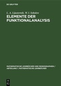 Cover: Elemente der Funktionalanalysis - De Gruyter