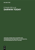 Cover: Darwin today - De Gruyter