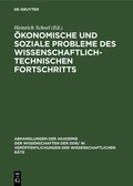 Cover: &Ouml;konomische und soziale Probleme des wissenschaftlich-technischen Fortschritts - De Gruyter