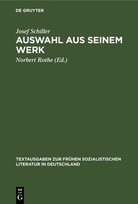 Abbildung von: Auswahl aus seinem Werk - De Gruyter