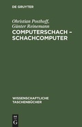 Cover: Computerschach - Schachcomputer - De Gruyter