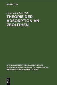 Abbildung von: Theorie der Adsorption an Zeolithen - De Gruyter