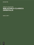 Cover: Bibliotheca Classica Orientalis. Band 6, Heft 1 - De Gruyter