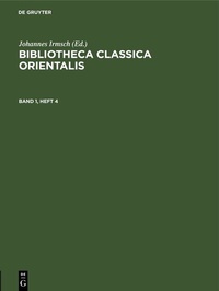 Abbildung von: Bibliotheca Classica Orientalis. Band 1, Heft 4 - De Gruyter