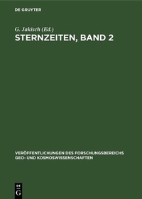Abbildung von: Sternzeiten, Band 2 - De Gruyter