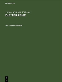 Abbildung von: Sesquiterpene - De Gruyter