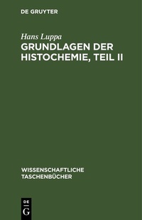 Abbildung von: Grundlagen der Histochemie, Teil II - De Gruyter