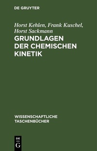Abbildung von: Grundlagen der chemischen Kinetik - De Gruyter