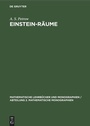 Cover: Einstein-Räume - De Gruyter