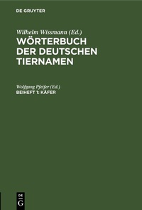 Enlarge image Cover: Käfer - De Gruyter