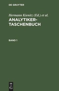 Cover: Analytiker-Taschenbuch. Band 1 - De Gruyter