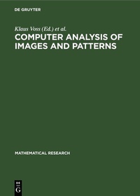 Abbildung von: Computer Analysis of Images and Patterns - De Gruyter