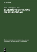 Cover: Elektrotechnik und Maschinenbau - De Gruyter