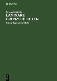 Abbildung von: Laminare Grenzschichten - De Gruyter