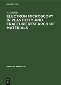 Cover: Electron Microscopy in Plasticity and Fracture Research of Materials - De Gruyter