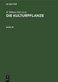 Cover: Die Kulturpflanze. Band 29 - De Gruyter