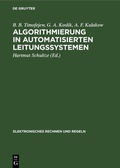 Cover: Algorithmierung in automatisierten Leitungssystemen - De Gruyter