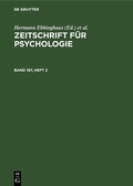 Cover: Zeitschrift f&uuml;r Psychologie. Band 197, Heft 2 - De Gruyter