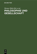 Cover: Philosophie und Gesellschaft - De Gruyter