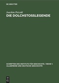 Cover: Die Dolchsto&szlig;legende - De Gruyter