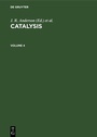 Cover: Catalysis. Volume 4 - De Gruyter