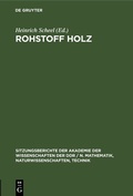 Bild: Rohstoff Holz - De Gruyter
