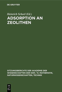 Abbildung von: Adsorption an Zeolithen - De Gruyter