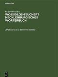 Cover: Owerriten bis Pierd - De Gruyter