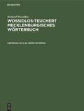 Cover: Riden2 bis R&uuml;fel1 - De Gruyter
