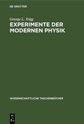 Cover: Experimente der modernen Physik - De Gruyter